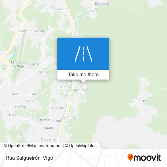 Rúa Salgueirón map