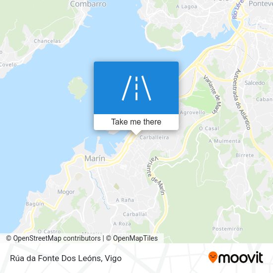Rúa da Fonte Dos Leóns map