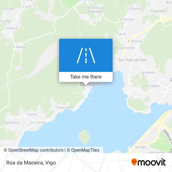 Rúa da Maceira map
