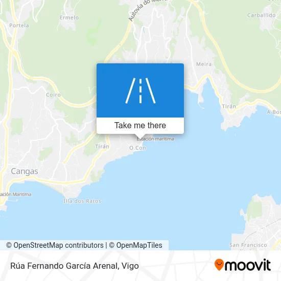 Rúa Fernando García Arenal map