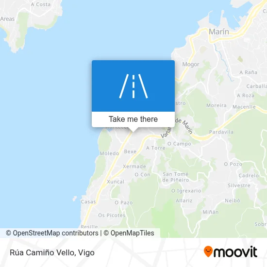 Rúa Camiño Vello map