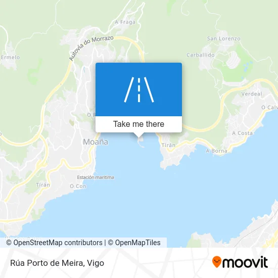 Rúa Porto de Meira map