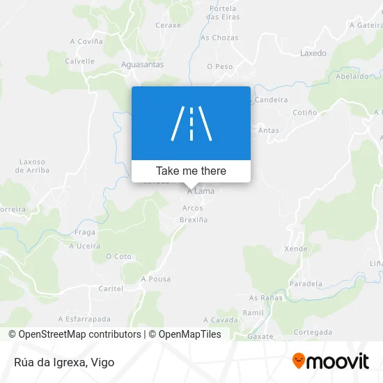 Rúa da Igrexa map