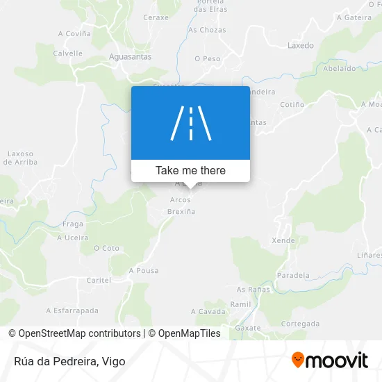 Rúa da Pedreira map