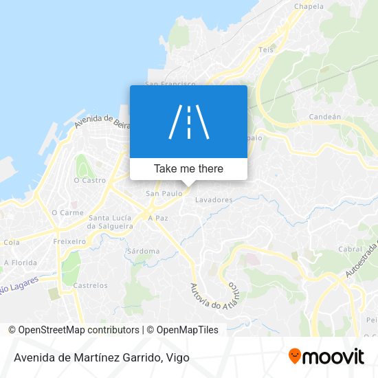 Avenida de Martínez Garrido map
