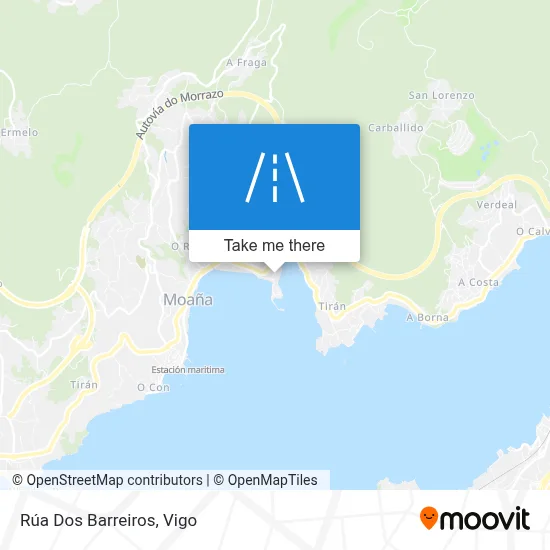 Rúa Dos Barreiros map