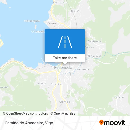 Camiño do Apeadeiro map