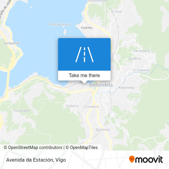 Avenida da Estación map