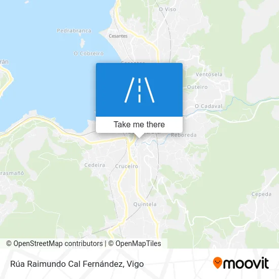 Rúa Raimundo Cal Fernández map