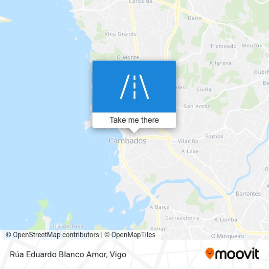 Rúa Eduardo Blanco Amor map