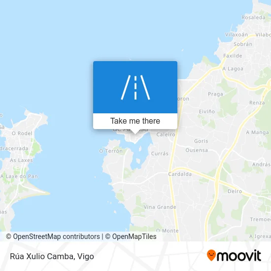 Rúa Xulio Camba map