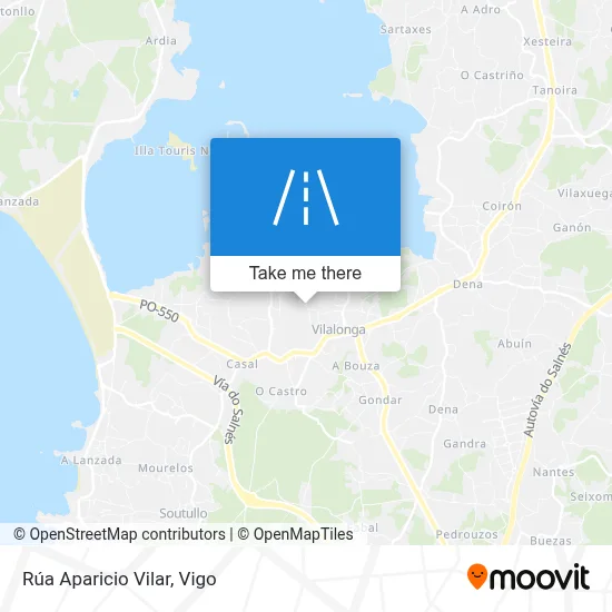 Rúa Aparicio Vilar map