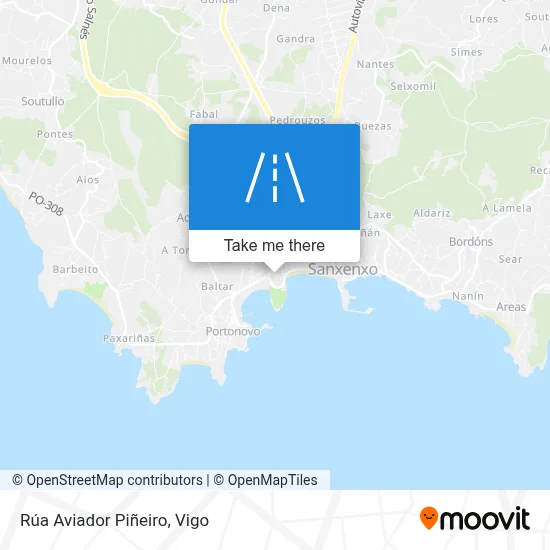 Rúa Aviador Piñeiro map