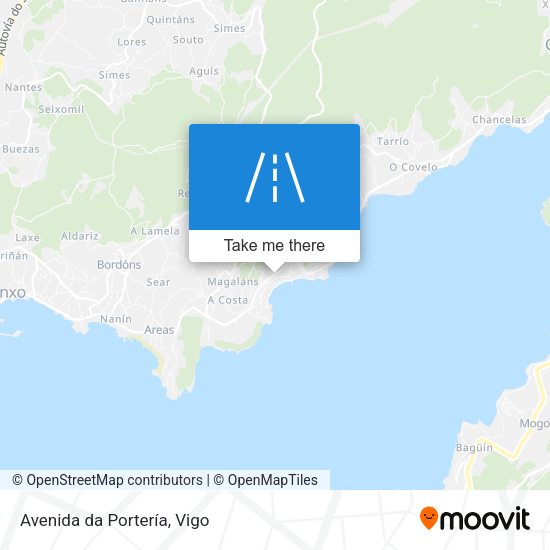Avenida da Portería map