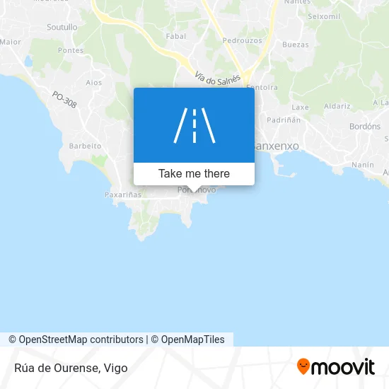 Rúa de Ourense map