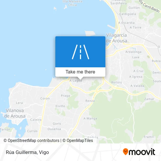 Rúa Guillerma map