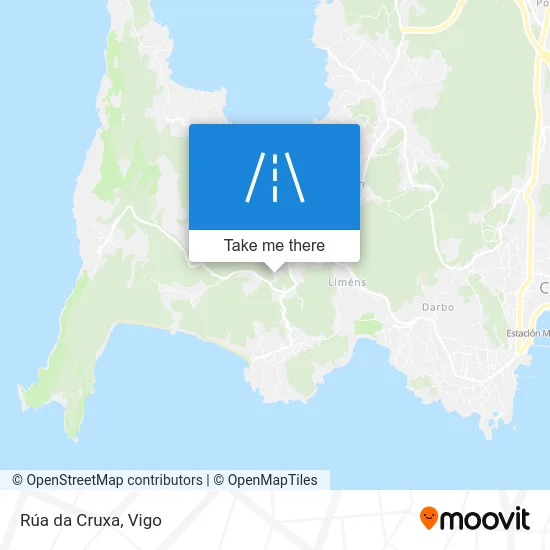 Rúa da Cruxa map