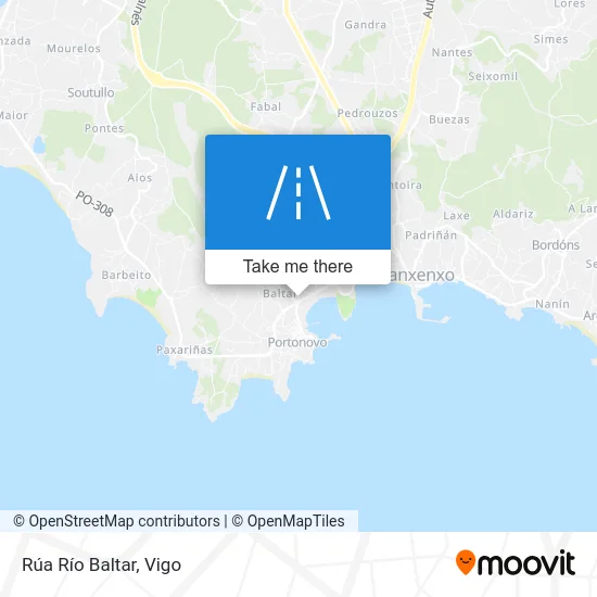 Rúa Río Baltar map
