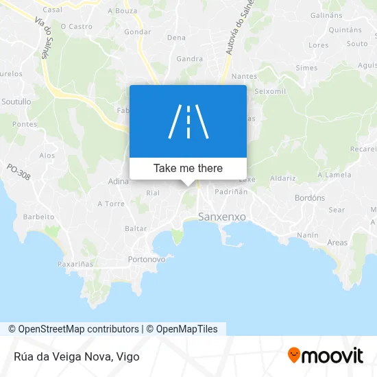 Rúa da Veiga Nova map