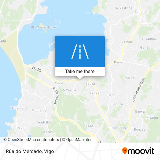 Rúa do Mercado map