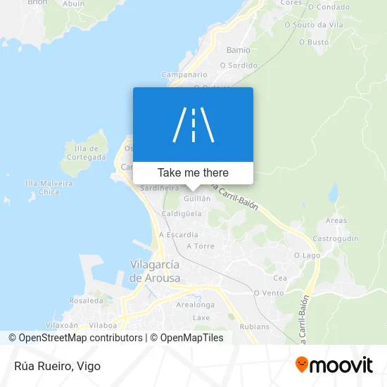 Rúa Rueiro map