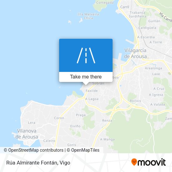 Rúa Almirante Fontán map