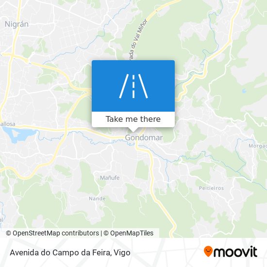 Avenida do Campo da Feira map