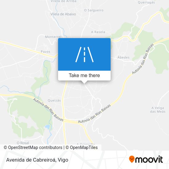 Avenida de Cabreiroá map