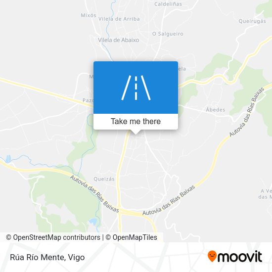 Rúa Río Mente map