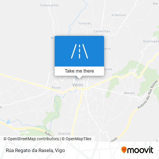 Rúa Regato da Rasela map