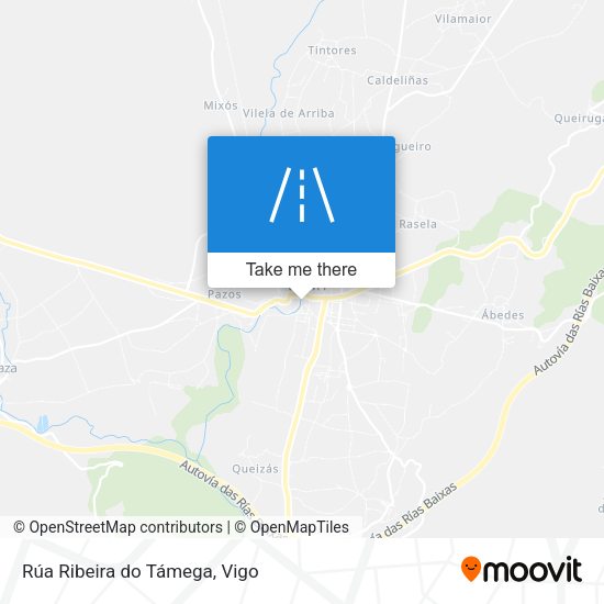 Rúa Ribeira do Támega map