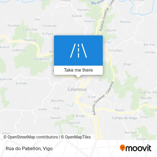 Rúa do Pabellón map