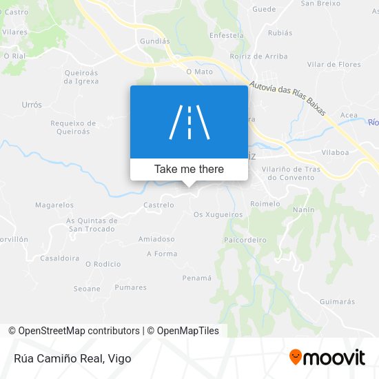 Rúa Camiño Real map