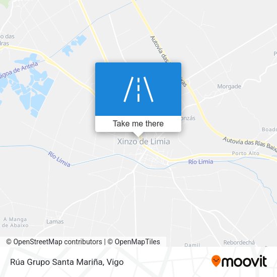 Rúa Grupo Santa Mariña map