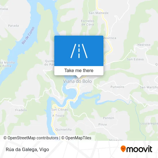 Rúa da Galega map