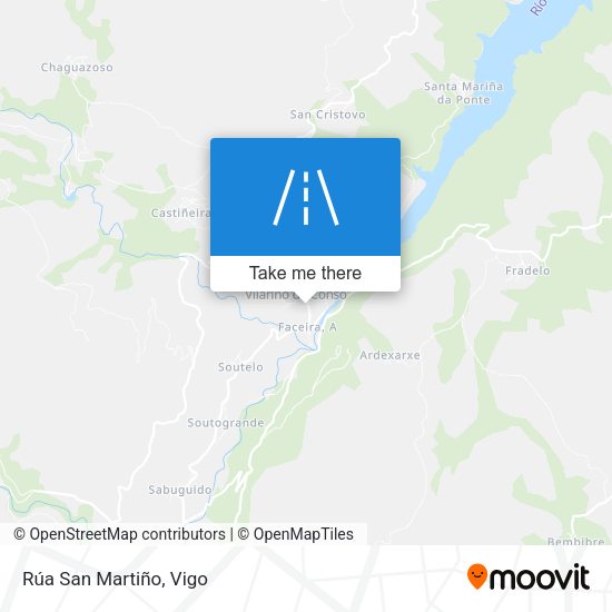 Rúa San Martiño map