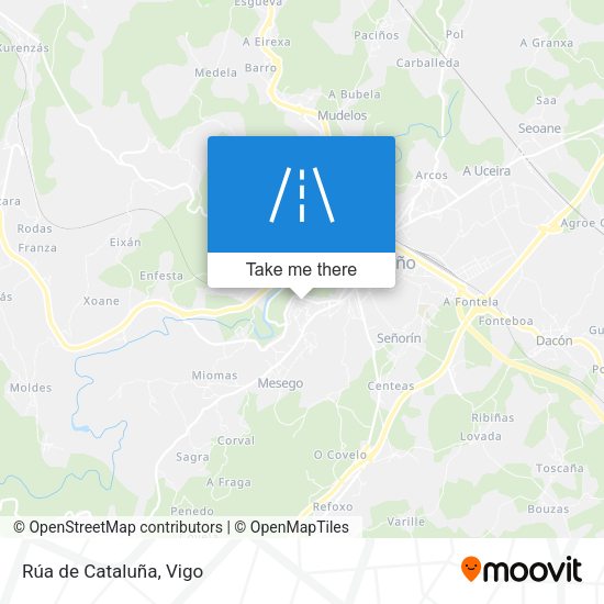 Rúa de Cataluña map