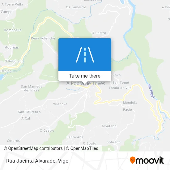 Rúa Jacinta Alvarado map