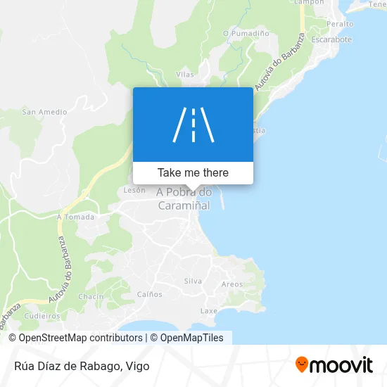 Rúa Díaz de Rabago map