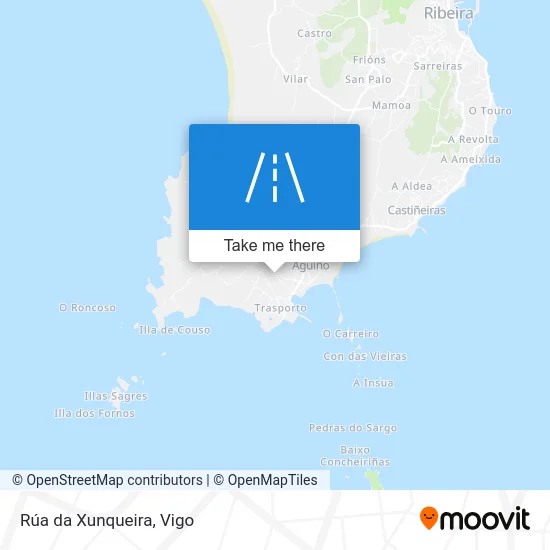 Rúa da Xunqueira map