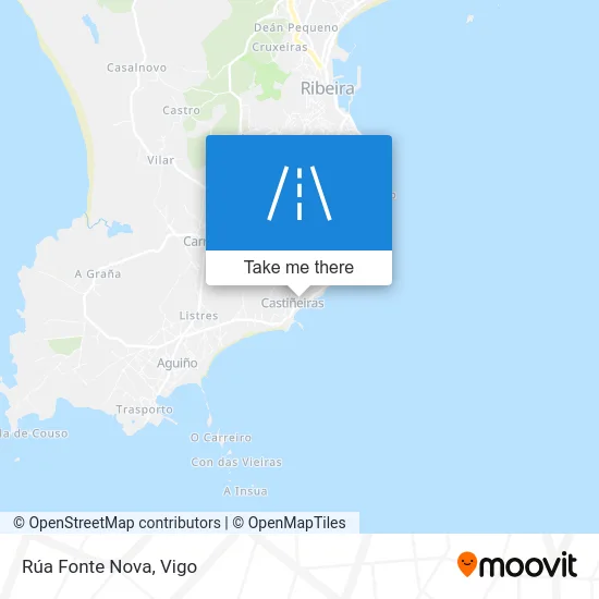 Rúa Fonte Nova map