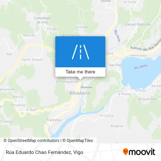 Rúa Eduardo Chao Fernández map