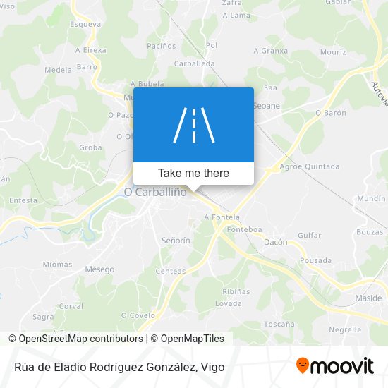 Rúa de Eladio Rodríguez González map
