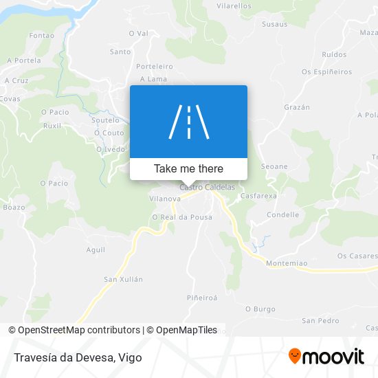 Travesía da Devesa map