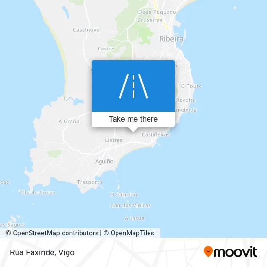 Rúa Faxinde map