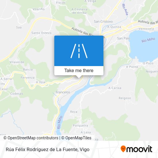 Rúa Félix Rodríguez de La Fuente map