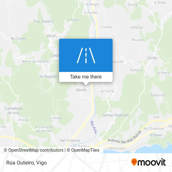 Rúa Outeiro map