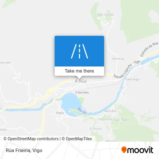 Rúa Frieiria map