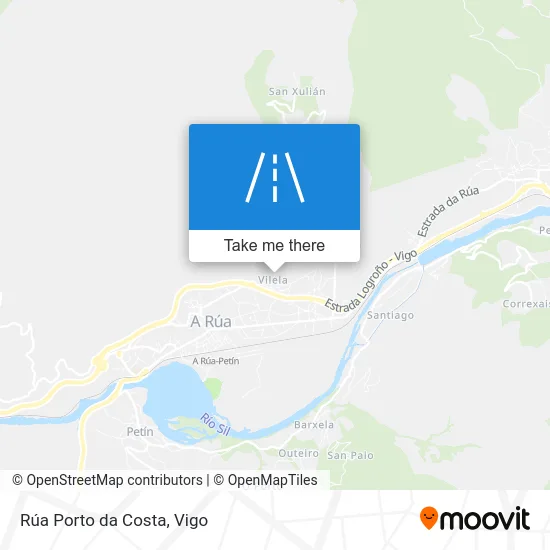 Rúa Porto da Costa map