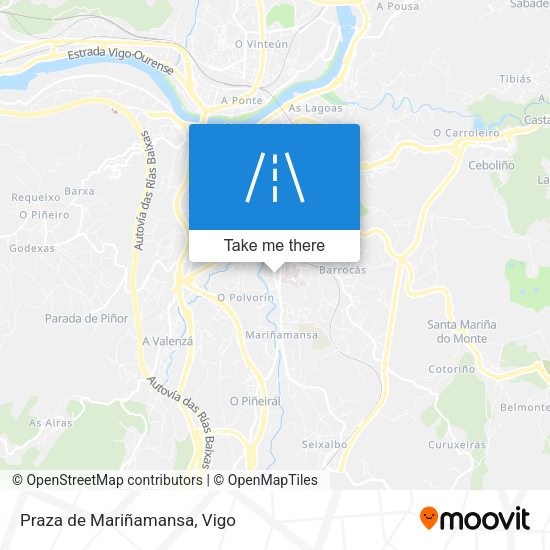 Praza de Mariñamansa map